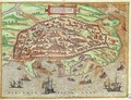 Map of Alexandria from Civitates Orbis Terrarum Coloniae Agrippinae - Franz Hogenberg