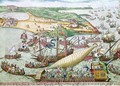 The Siege of Tunis or La Goulette by Charles V in 1535 - Franz Hogenberg