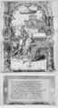 Epitaph of Margaret of Austria - Nicholas Hogenberg