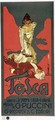 Tosca poster advertising a performance - Adolf Hohenstein
