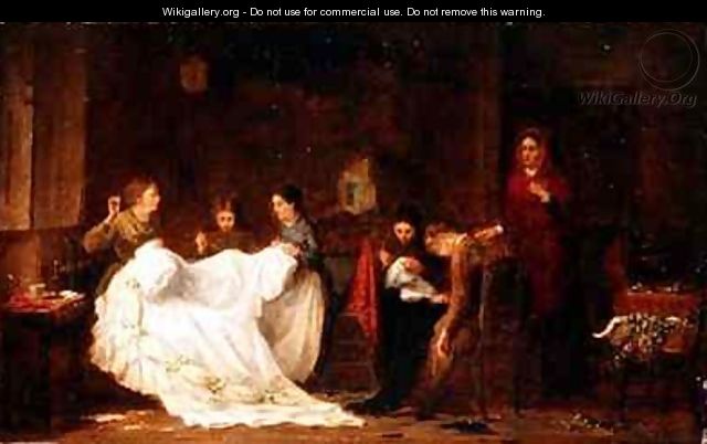 The Wedding Dress - Frederick Daniel Hardy