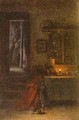 Study of an Interior - Frederick Daniel Hardy