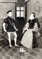 Portrait of Philip II of Spain 1527-98 and Queen Mary I 1516-58 - George Perfect Harding