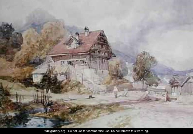 Chalet Brunnen Lake Lucerne - James Duffield Harding