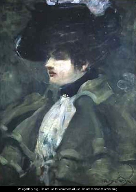 Portrait of Sarah Bernhardt - Dudley Hardy