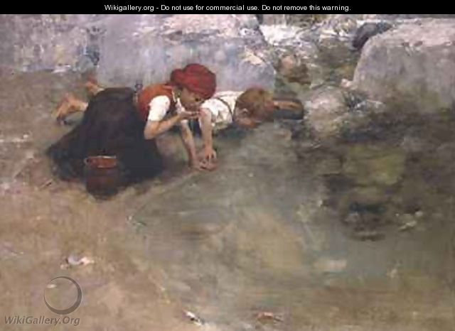 Drinking from a pool - Karl Hartmann
