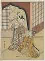 Lovers with a Bird Cage - Suzuki Harunobu