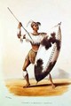 Lingap a Matabili Warrior - William Cornwallis Harris