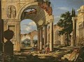 Landscape with Ruins - Johann Oswald Harms