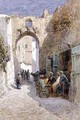 A Quiet Street Jerusalem - Henry Andrew Harper