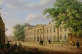 View of Emmanuel College Cambridge University - Richard Bankes Harraden