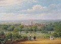 Eton College from the terrace of Windsor Castle - Richard Bankes Harraden