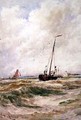 Fishing Boats Off Katwick - Thomas Bush Hardy