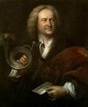 Gottfried Reiche 1667-1734 Senior Musician and Solo Trumpeter of Bachs Orchestra - Elias Gottleib Haussmann