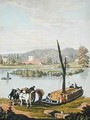 Clifton Spring from The Naturama or Natures Endless Transposition of Views on the Thames - Robert Havell, Jr.