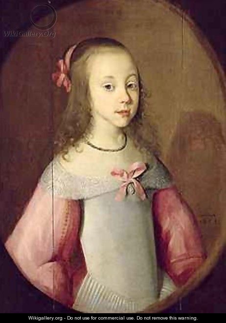 Portrait of a Young Girl - C. Hastenburg