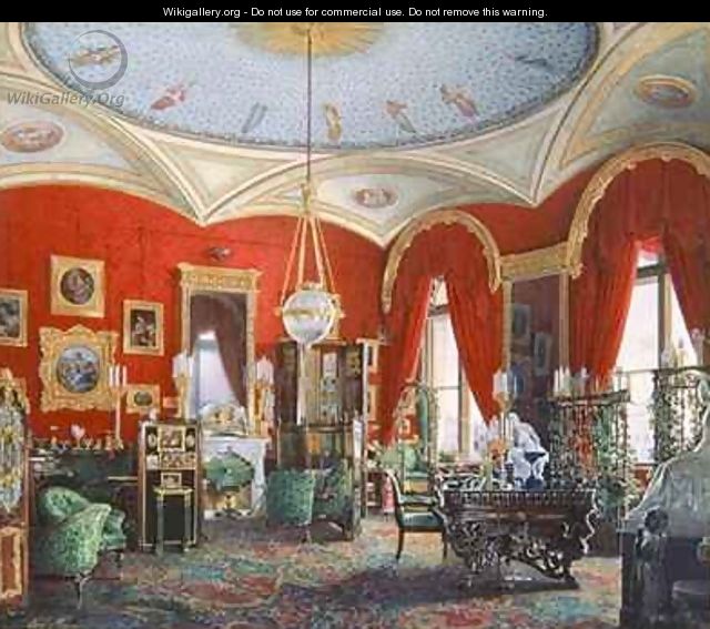 Interior of the Winter Palace - Eduard Hau