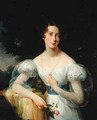 Portrait of Hortense Ballu future Madame Alphonse Jacob Desmalter - Antoinette Cecile Hortense Lescot Haudebourt