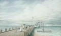 Cumulus or Thunder Cloud Portland Pier Lake Erie - George Harvey