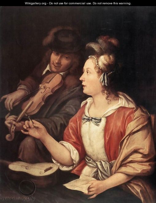The Music Lesson - Frans van Mieris