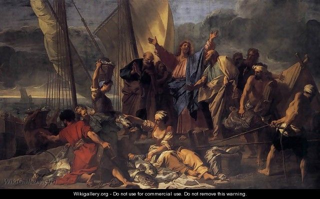 The Miraculous Draught - Jean-baptiste Jouvenet