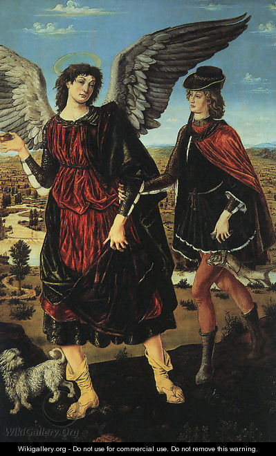 Tobias and the Angel - Antonio Del Pollaiuolo