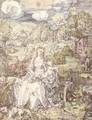 The Virgin among a Multitude of Animals - Albrecht Durer