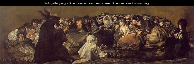 Witches Sabbath (The Great He-Goat) - Francisco De Goya y Lucientes