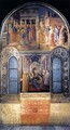 West wall of the chapel - Fra (Guido di Pietro) Angelico