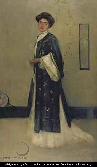 Lady with Japanese Gown - James Hamilton Hay