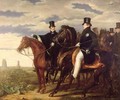 The Duke of Wellington describing the Field of Waterloo to King George IV 1762-1830 - Benjamin Robert Haydon