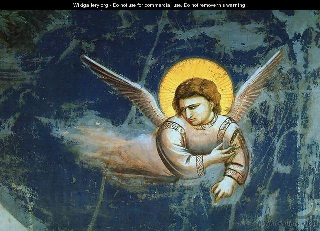 Scenes from the Life of Christ 4. Flight into Egypt - Giotto Di Bondone