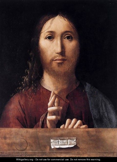 Salvator Mundi - Antonello da Messina Messina