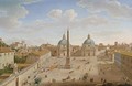 Roma Piazza del Popolo - Hendrik Frans Van Lint