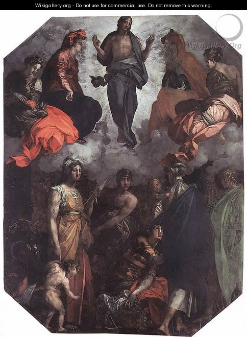 Risen Christ - Rosso Fiorentino (Giovan Battista di Jacopo)