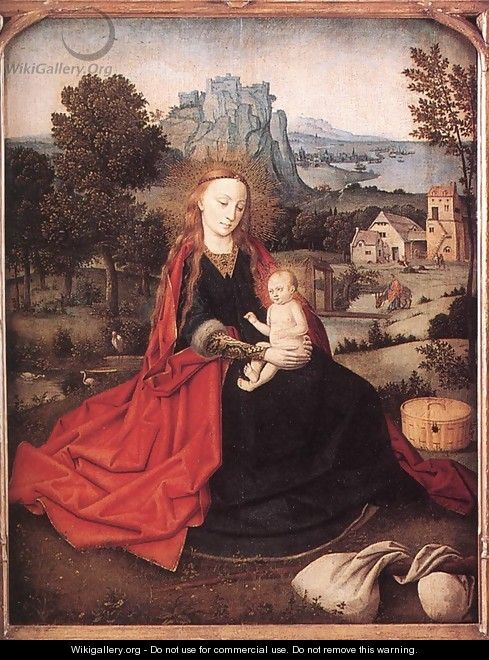Rest on the Flight into Egypt - Unknown Painter