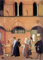 St Anthony Distributing his Wealth to the Poor - Master of the Osservanza