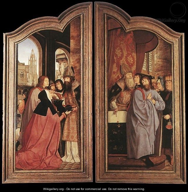 St Anne Altarpiece (closed) - Workshop of Quentin Massys