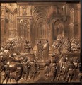 Solomon and Sheba - Lorenzo Ghiberti