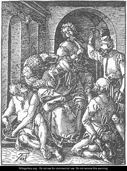 Small Passion 14. The Mocking of Christ - Albrecht Durer