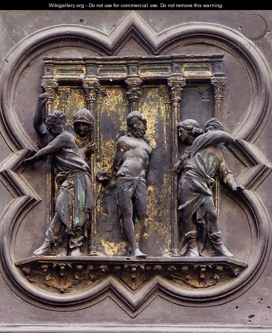 The Flagellation - Lorenzo Ghiberti