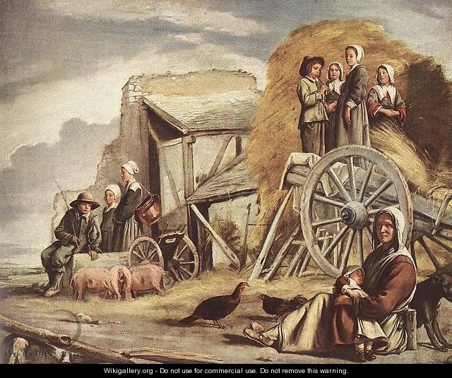 The Cart or Return from Haymaking - Le Nain Brothers