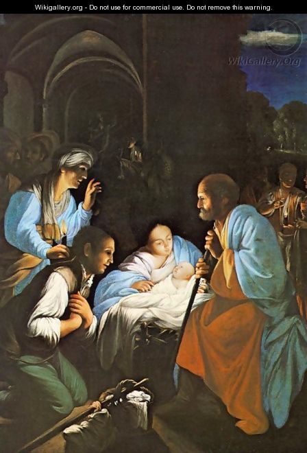 The Birth of Christ - Carlo Saraceni