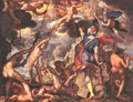 The Battle Between the Gods and the Titans - Joachim Wtewael