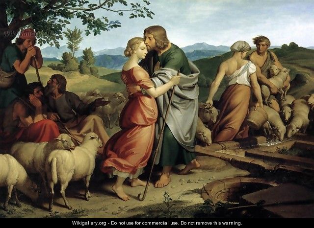 Jacob Encountering Rachel with her Father