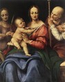 Holy Family with St Catherine - Cesare da Sesto