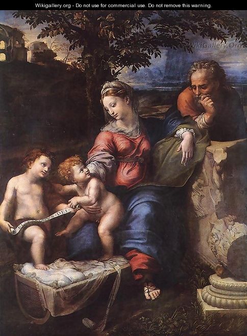 Holy Family below the Oak - Raffaelo Sanzio