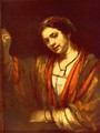 Hendrickje Stoffels in the Window - Rembrandt Van Rijn