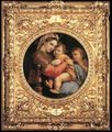 Madonna della Seggiola (framed) - Raffaelo Sanzio