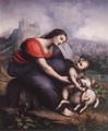 Madonna and Child with the Lamb of God - Cesare da Sesto